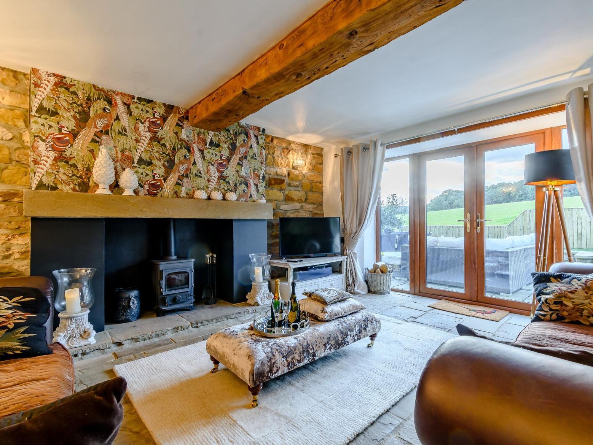 The Old Barn Villa Cloughton ภายนอก รูปภาพ